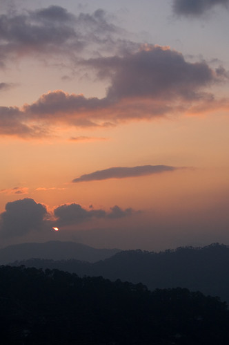 sunset india clouds landscape geotagged places uttaranchal sonapani