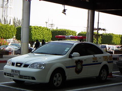 Tourist police car