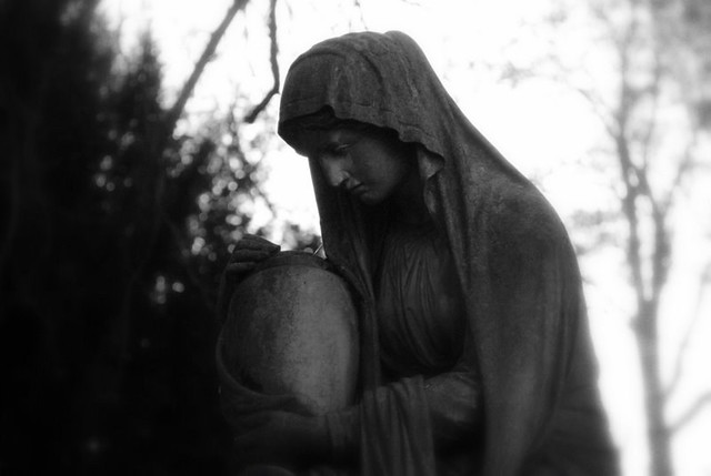 The Mourning Statue