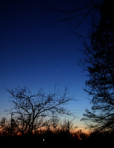 sunset night venus mercury astrophotography planet planets astronomy