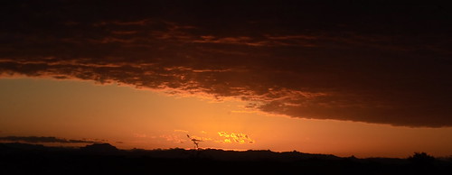 sky orange silhouette clouds sunrise landscape cropped myfave revised