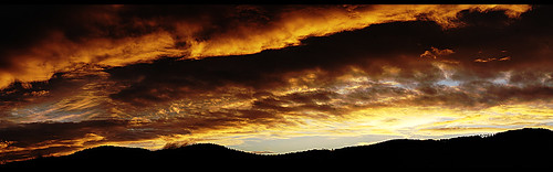 sunset italy clouds italia tramonto nuvole burningsky valerioi