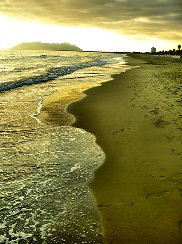 sunset sea beach yellow geotagged long tramonto mare sole spiaggia abigfave geo:lat=41284127 geo:lon=13218441