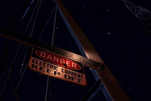 sky sign night danger stars lowlight powerlines debary slowspeed canonef24mmf28 debarymemorialpark