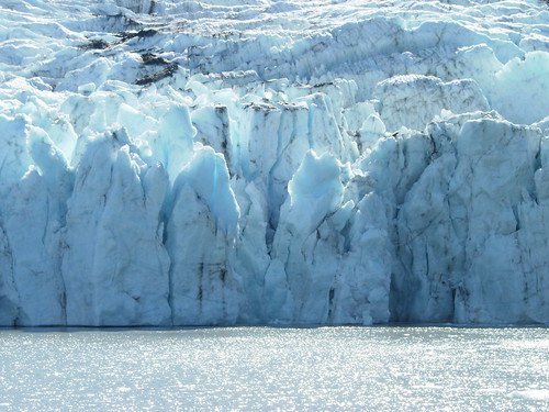 alaska portage lake glacier