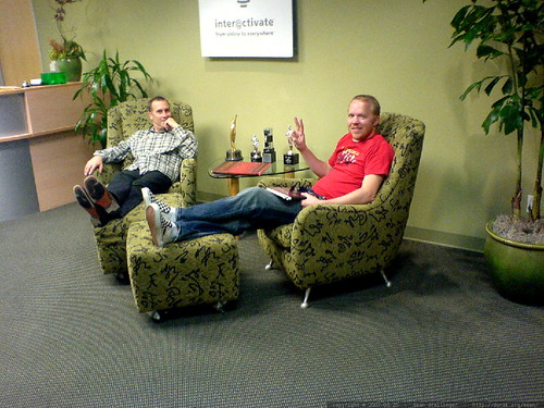 kent and austin in the inter@ctivate reception area   DSC00061