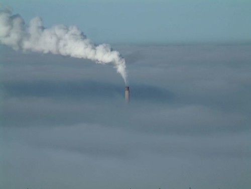 winter chimney snow nature weather fog clouds landscapes view smoke cement mining views works wiltshire soe chimneys lafarge westbury pjw golddragon colorphotoaward