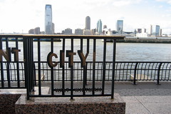 NYC - Battery Park City: World Financial Center Plaza