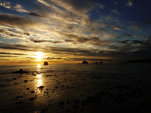 ocean longexposure sunset beach landscape washington pacific scenic olympicnationalpark tidepool sandpoint davidhogan
