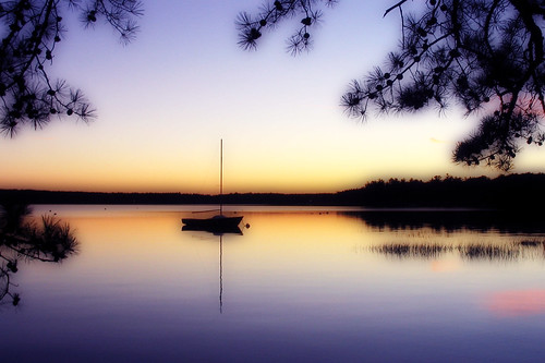 sunset photoshop boat nh orton