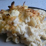 Maccaroni and cauliflower with four cheeses 002