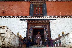 Entrance of Paro dzong