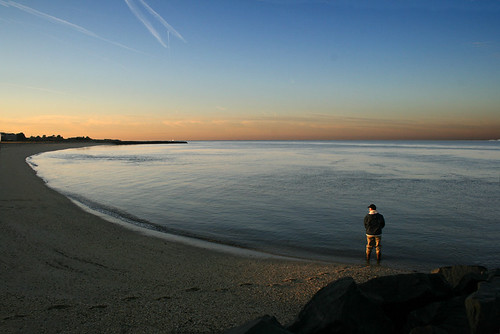 ocean sky sunrise dawn newjersey fishing capemaypoint capemay soe abigfave capemayx