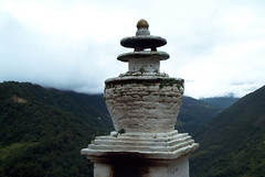 Juniper burner at Trongsa dzong