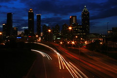 Atlanta Skyline from Boulevard