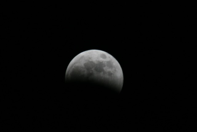 Lunar Eclipse March 2007 - Partial Phase