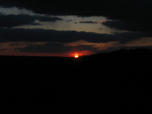 sunset woodlandmoundpark