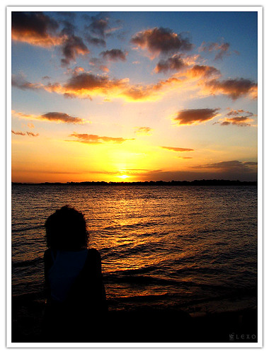 sunset pordosol portoalegre rioguaíba