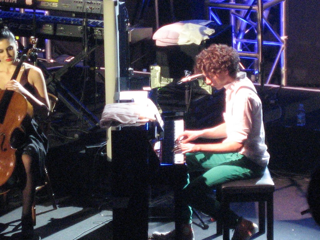Mika at the Piano
