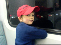 nick on the coaster train   DSC00034 