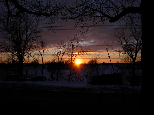 sunset nature hiver crépuscule campagne coucherdesoleil chemindespatriotes saintourspq