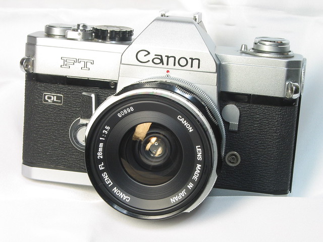 Vintage Canon FT QL 35mm SLR Film Camera, Made In Japan, C 