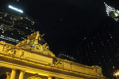 NYC - Grand Central Terminal, MetLife Building and Chrysler Building