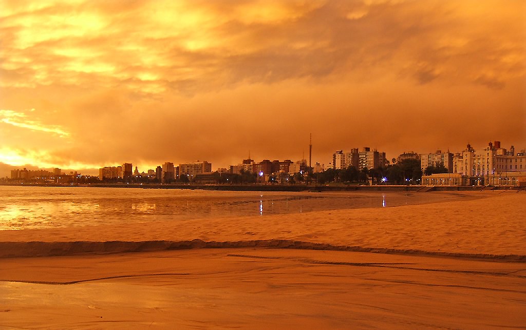 Montevideo skyline