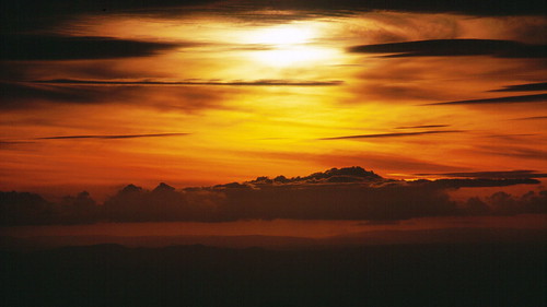chile sunset mountain sunrise landscape atardecer andes