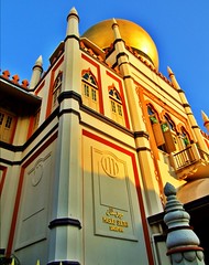 Singapore's Sultan Mosque at Dawn
