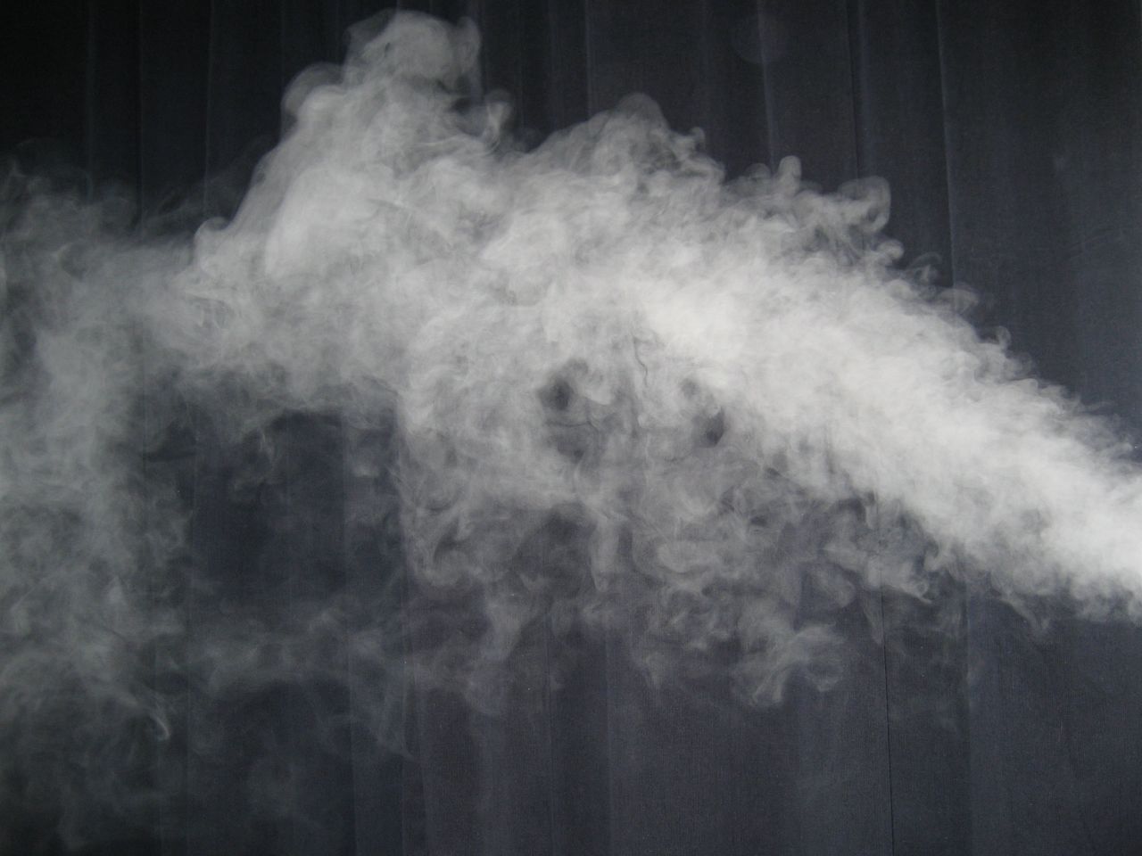 steam from our humidifier
