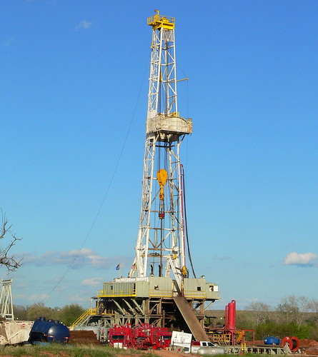 oklahoma rig oil drill