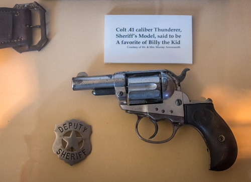 lincoln wildwest historic museum colt usa revolver pistol unitedstates gun town newmexico
