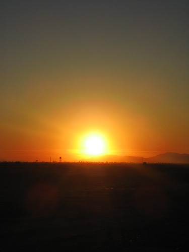 sunset january 2007