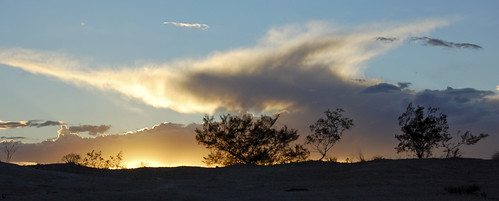 sunset arizona sky mountains desert nevada mesquite bennorthern