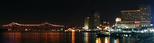 New Orleans Skyline at night