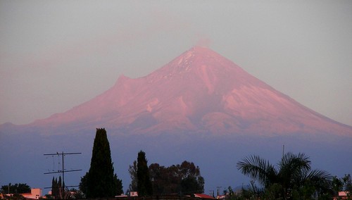 sunset mountain mexico dusk morelos popocatepetlvolcano lomasdecocoyoc