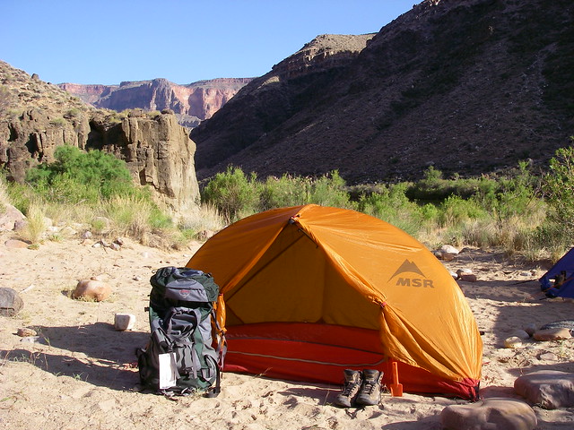 Grand Canyon - Lower Tapeats Campground at the Colorado River