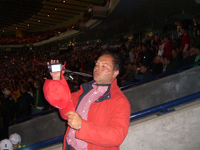 Sevilla fan - UEFA Cup Final 2007 - Hampden Park, Glasgow