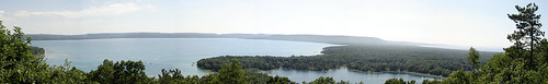 park panorama forest boats haze view michigan lakes recreation geoffgeorge gsgeorge geoffreygeorge gsgfilms gsgfilmscom