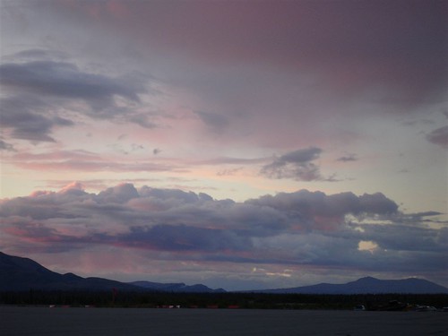 sunset weather alaska clouds
