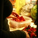 rachel cutting strawberries for dessert    MG 4128