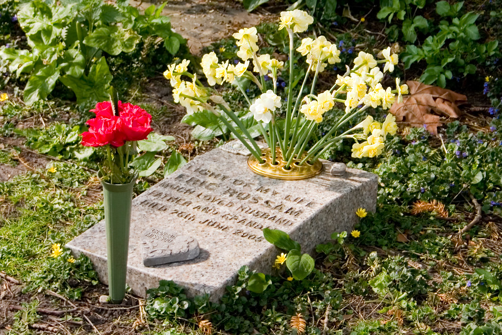 Grave flowers
