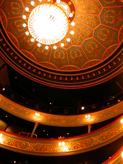 Looking up at The Lyceum