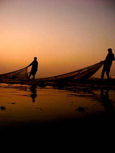 fishermen geometry karachi pakistan