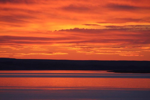 sunset 2 lake color southdakota myfav 123 relection 39 sep05 oahe