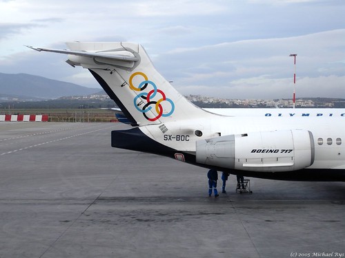 Olympic Airways Boeing 717