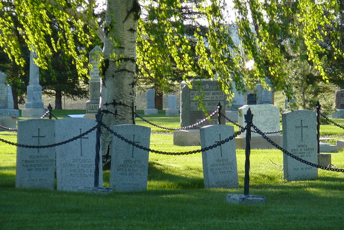 canada cemetery military alberta gravestones lethbridge birchtree mountainviewcemetery