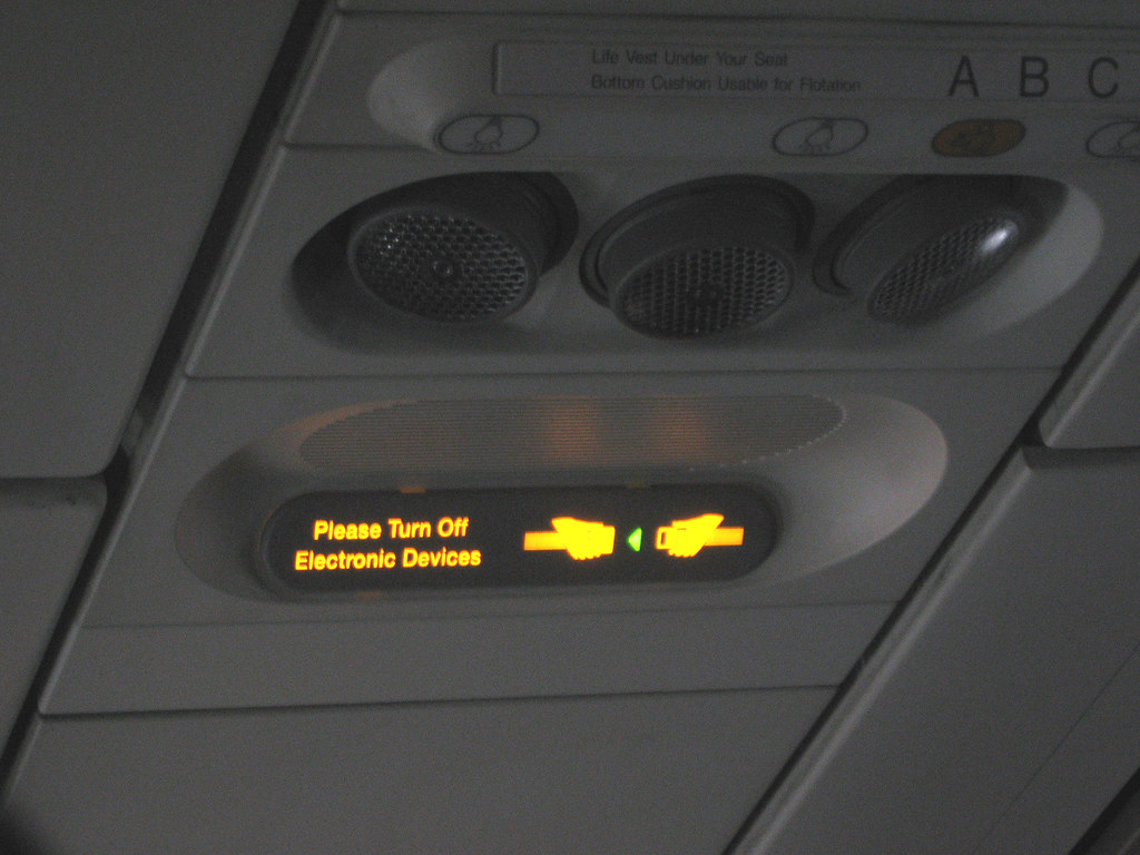 Airplane Electronics Sign