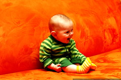 sitting up, all by himself    MG 3350 